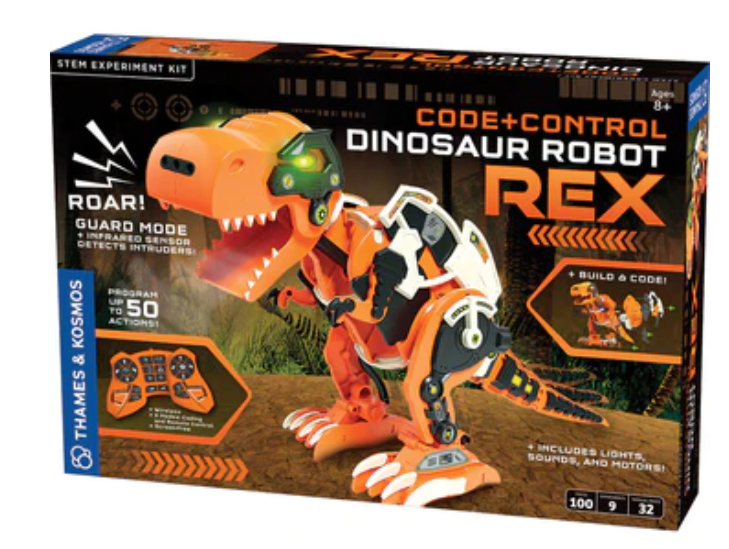 Dinosaur Robot Rex Code and Control