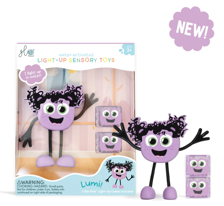 Lumi Glo Pal Character Purple