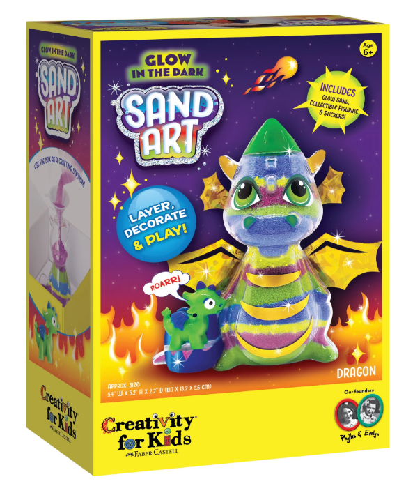 Glow Dragon Sand Art