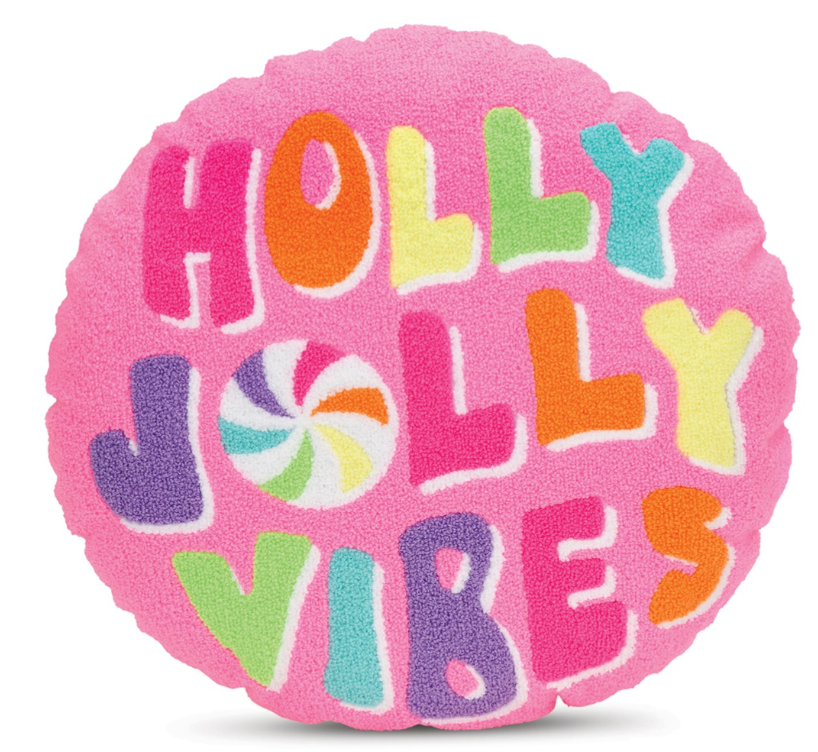 Holly Jolly Vibes Pillow