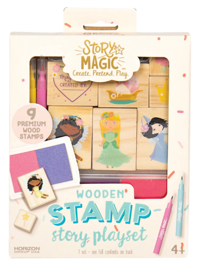 Mini Wooden Stamp Set