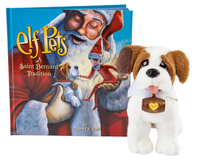 Elf on the Shelf Elf Pets St Bernard Tradition