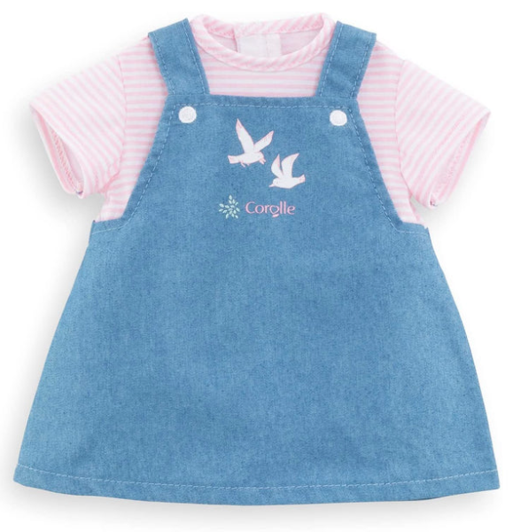 Jumper and Striped T-Shirt 14" Outfit