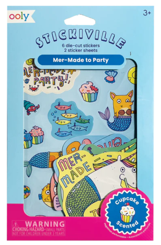 Mer Made To Party Scented Stickers