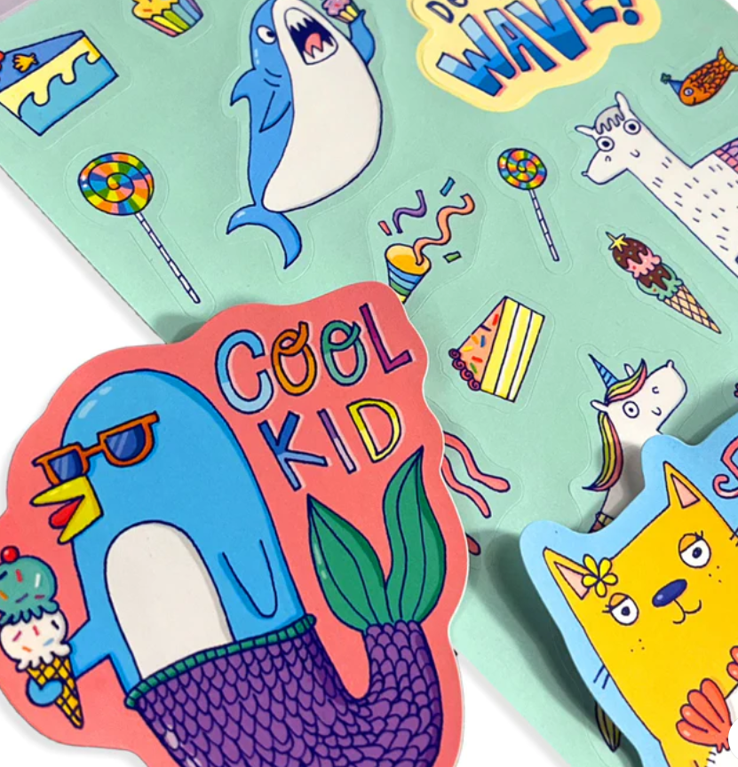 Mer Made To Party Scented Stickers