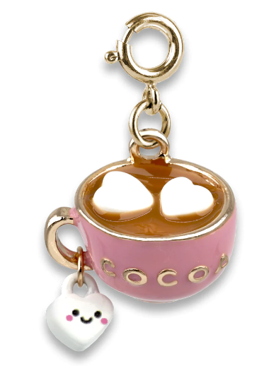 Gold Hot Cocoa Charm