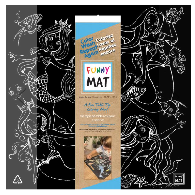 Funny Mat Undersea Black