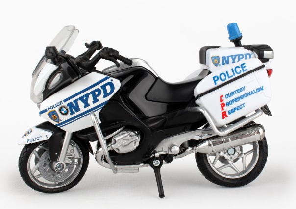 NYPD Motorcycle 1/18 Scale