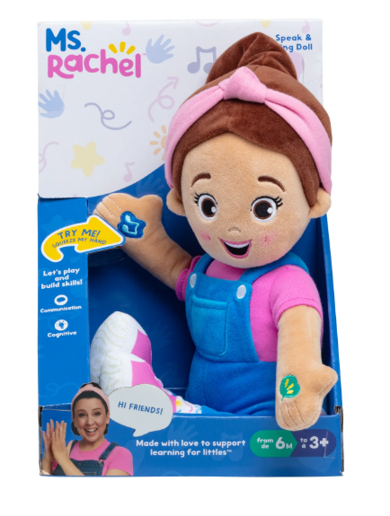 Ms. Rachel Speak & Sing Doll