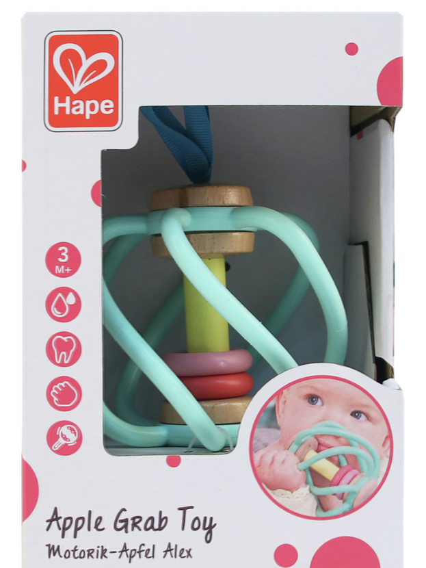 Apple Grab Toy Teether