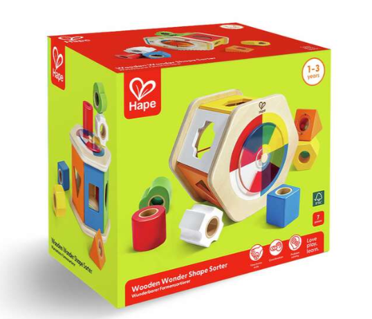 Wooden Wonder Shape Sorter