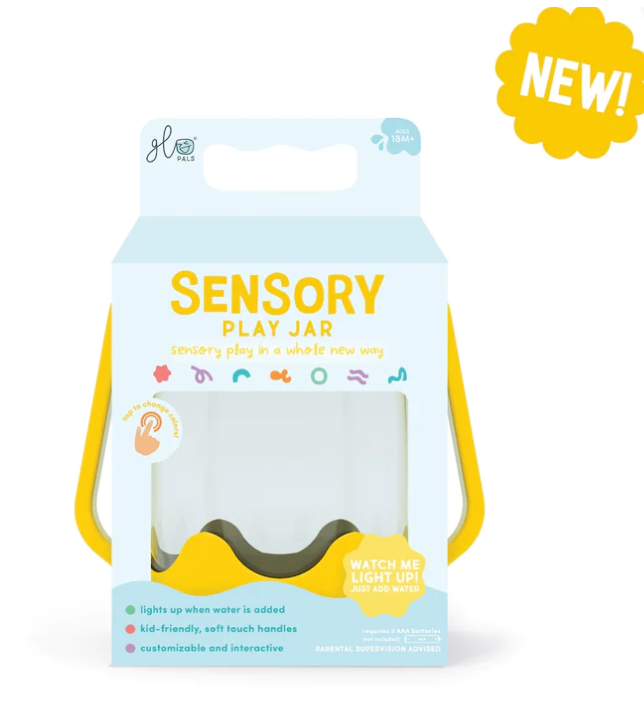 Sensory Play Jar - Yellow