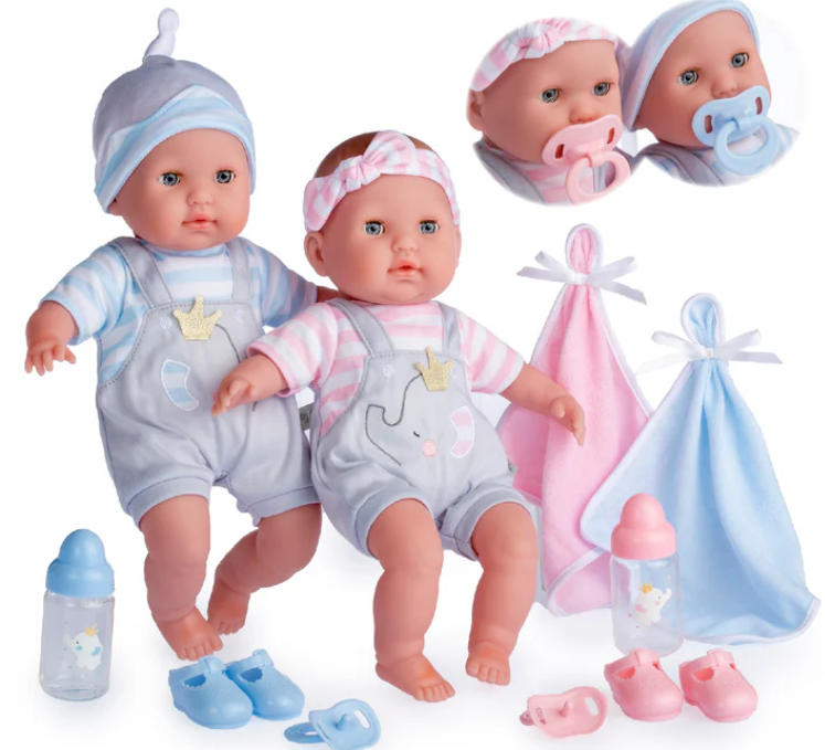 Berenguer Boutique Baby Doll Twins