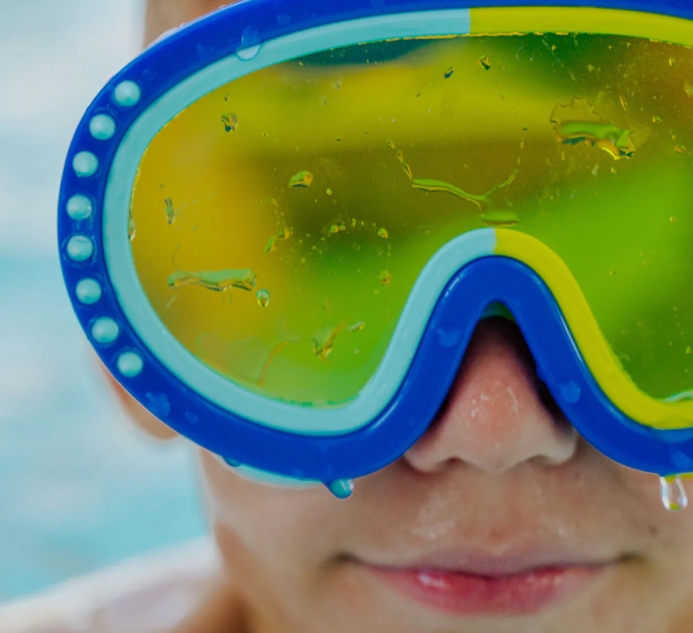 Lochness Raging Royal Swim Goggles