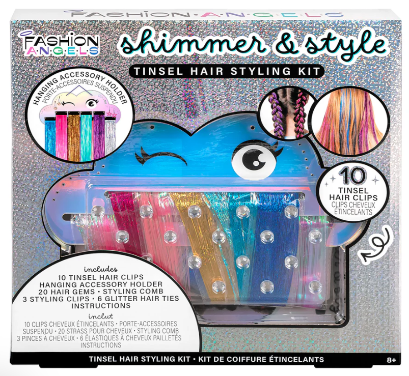 Shimmer And Style Tinsel Hair Kit