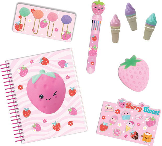 Strawberry Squishy Journal