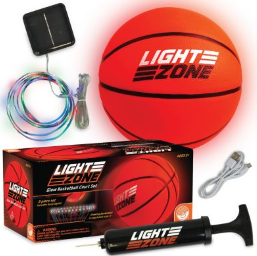 Glow Basketball Court Set