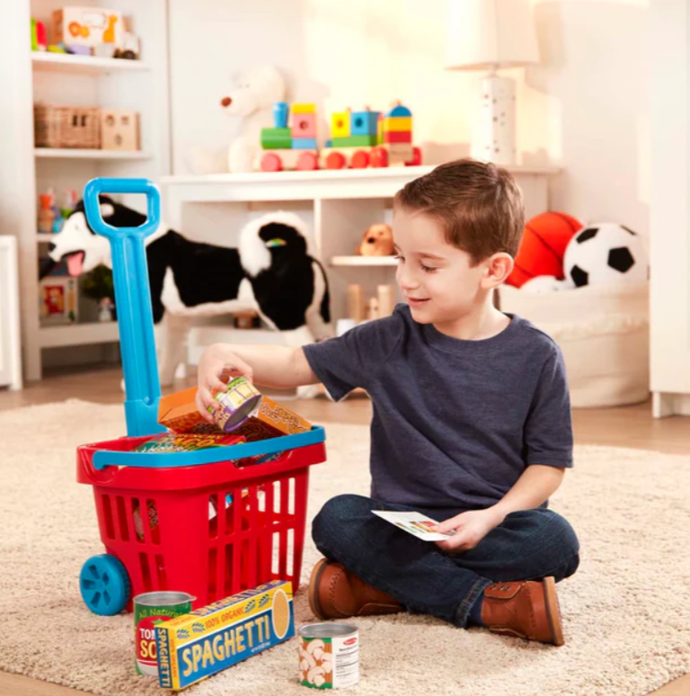 Fill and Roll Grocery Basket