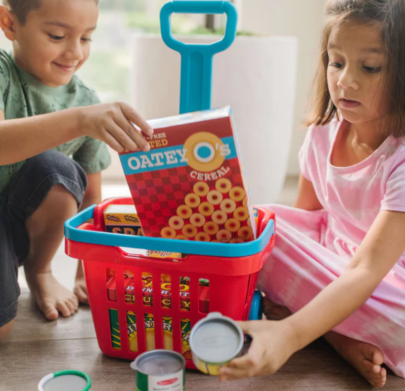 Fill and Roll Grocery Basket
