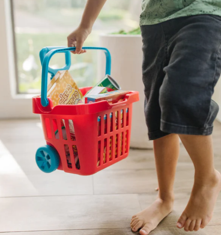 Fill and Roll Grocery Basket