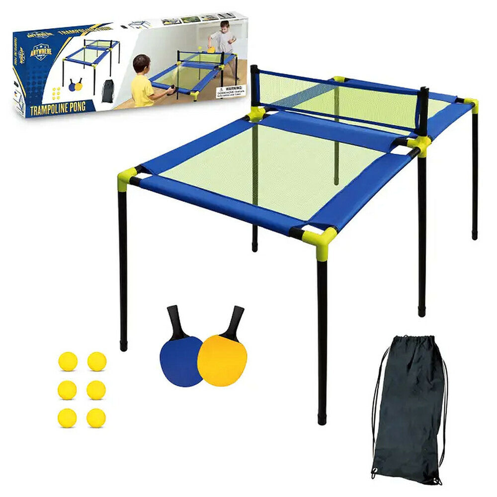 Trampoline Pong - Table Tennis Set