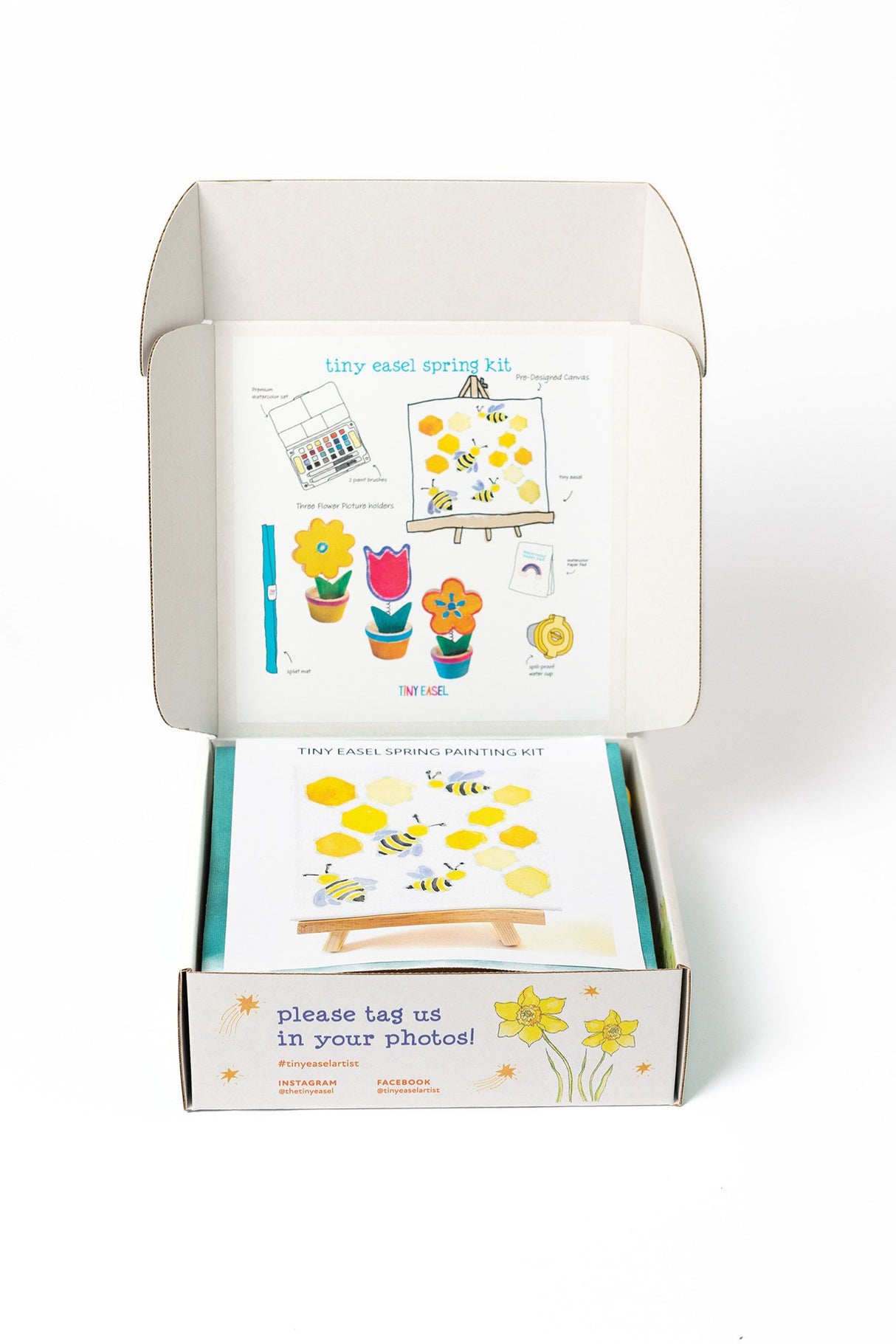 Tiny Easel Garden Art Kit
