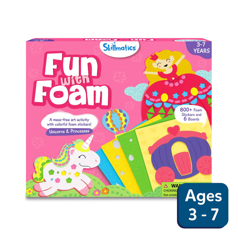 Fun With Foam Unicorns And Princesses