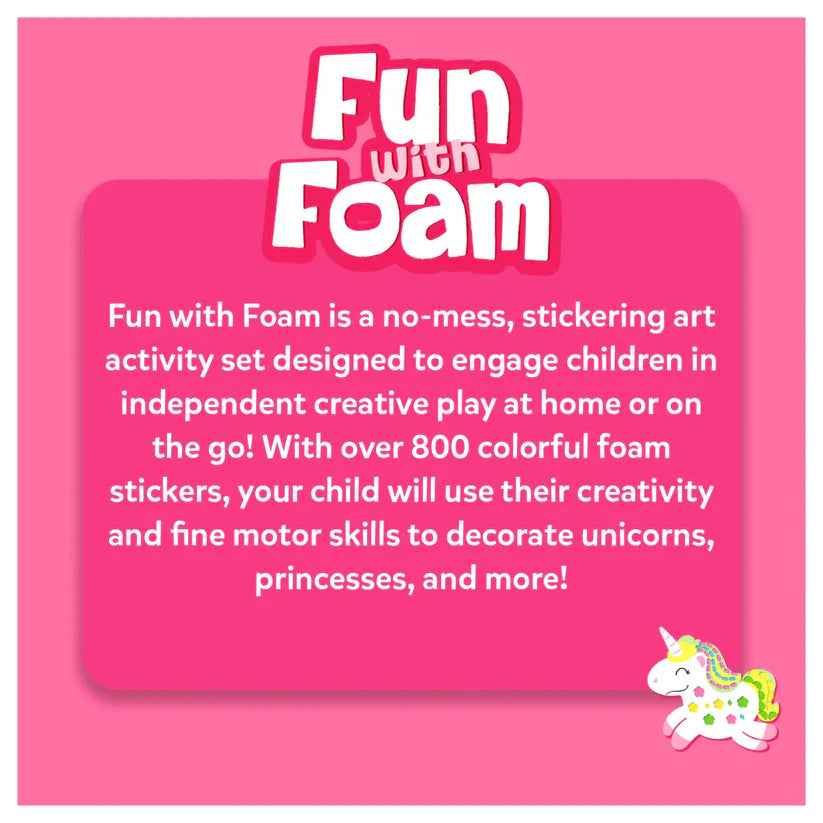 Fun With Foam Unicorns And Princesses