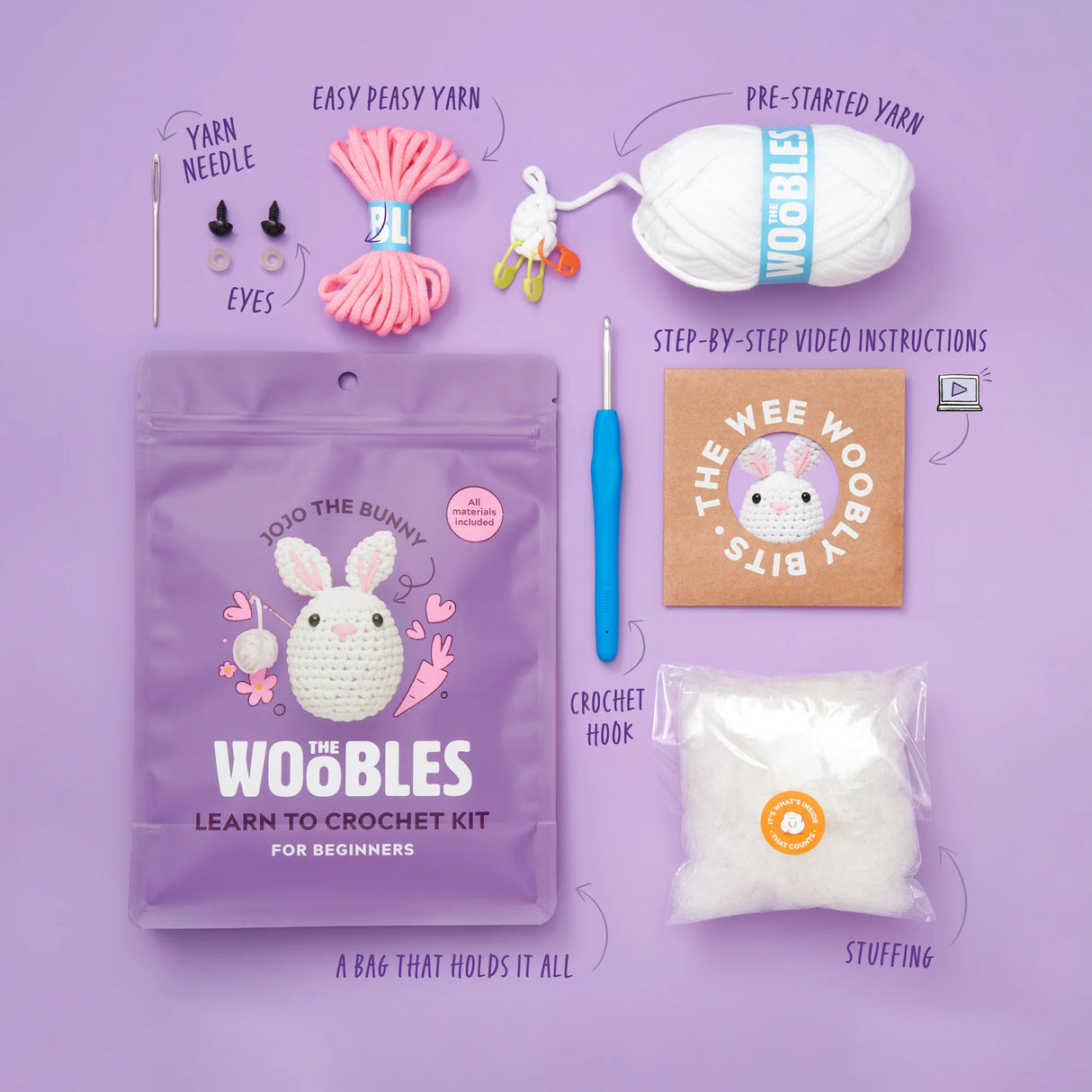 Woobles Jojo The Bunny