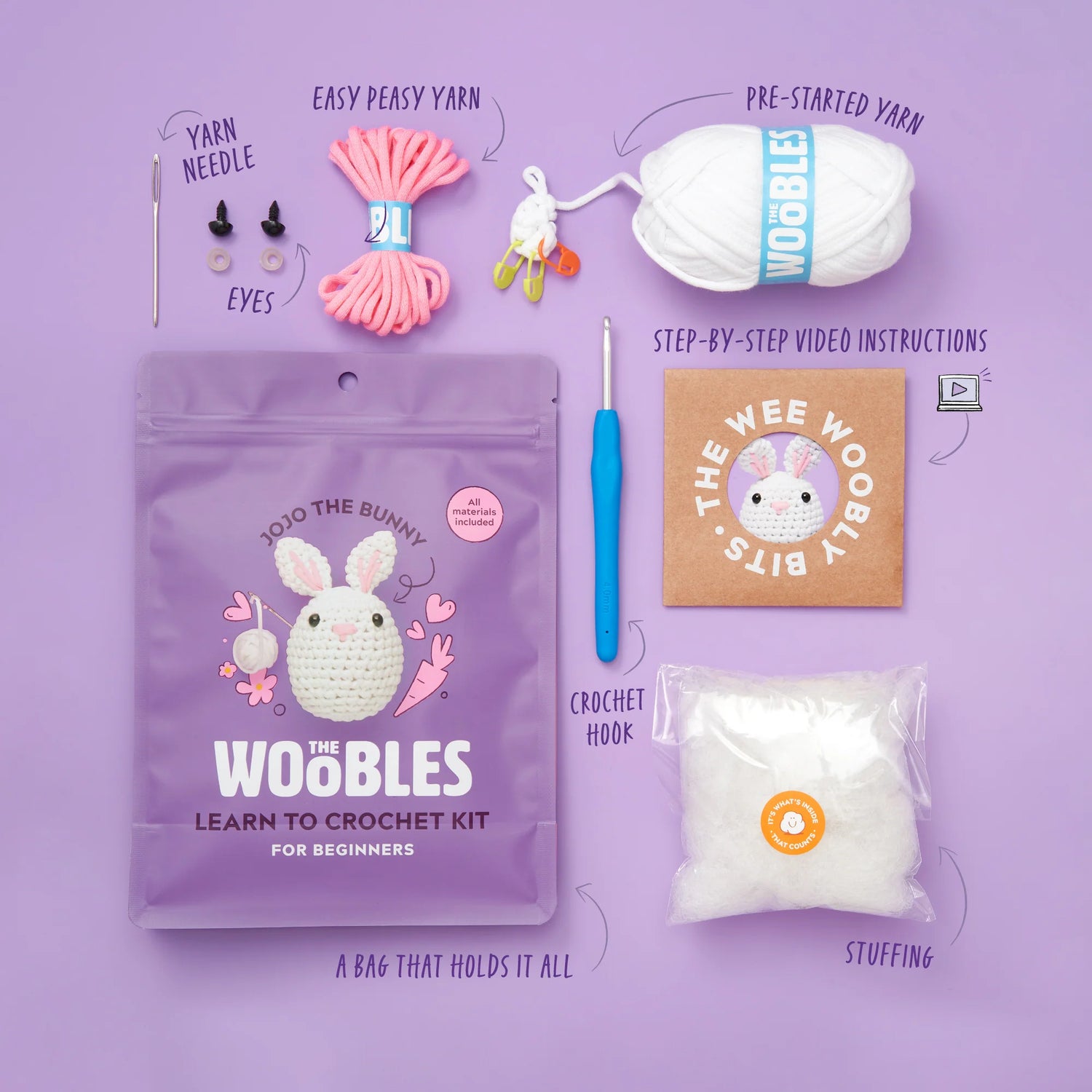 Woobles Jojo The Bunny