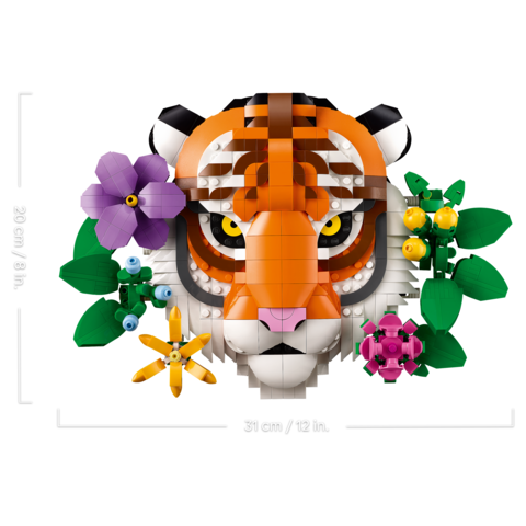 LEGO® Art The Fauna Collection – Tiger
