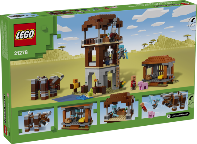 LEGO® Minecraft® The Pillager Outpost and Ravager