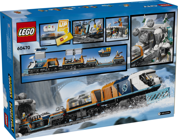LEGO® City Explorers’ Arctic Polar Express Train set