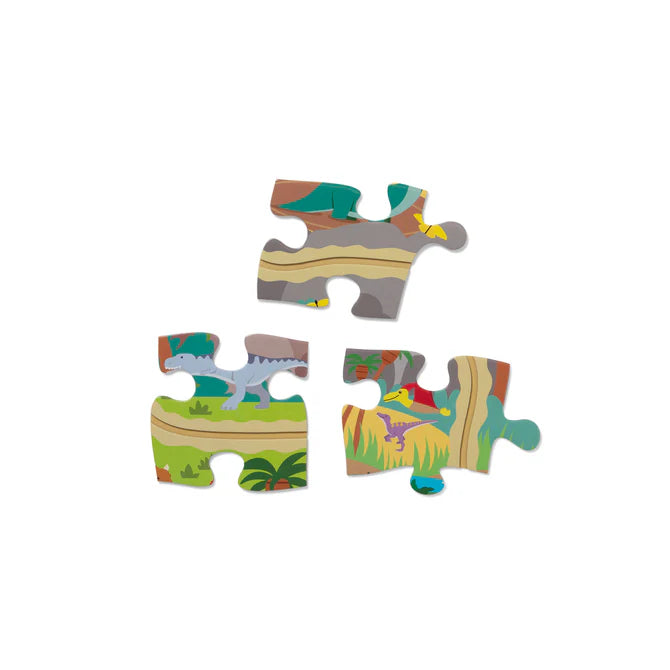 48 pc Dinosaur Adventure Tracks Floor Puzzle