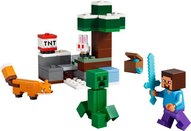 LEGO® Minecraft® Steve's Taiga Adventure