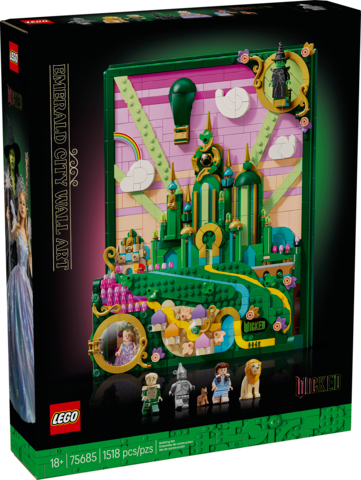 LEGO® Wicked Emerald City Wall Art