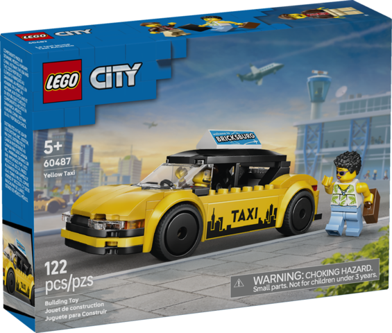 LEGO® City Yellow Taxi