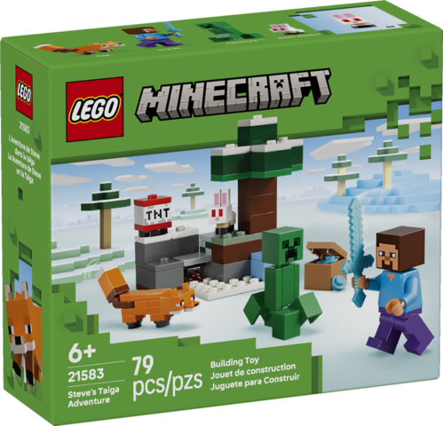 LEGO® Minecraft® Steve's Taiga Adventure