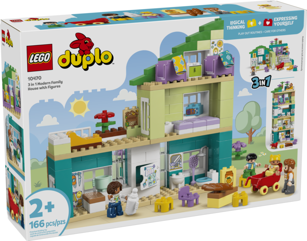 LEGO® DUPLO® 3 In 1 Modern Family House