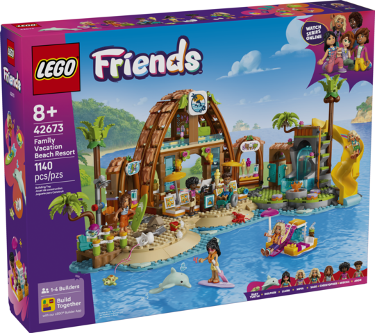 LEGO® Friends Family Vacation Beach Resort