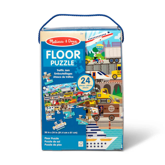 Traffic Jam 24 Pc Floor