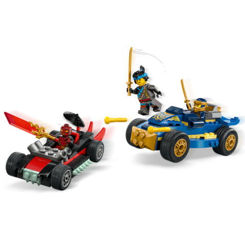 LEGO® NINJAGO® Rogue vs. Drix Race Car Duel