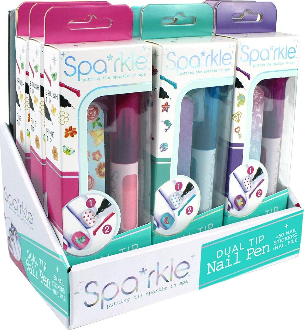Sparkle Dual-tip Nail Pen (assortment)