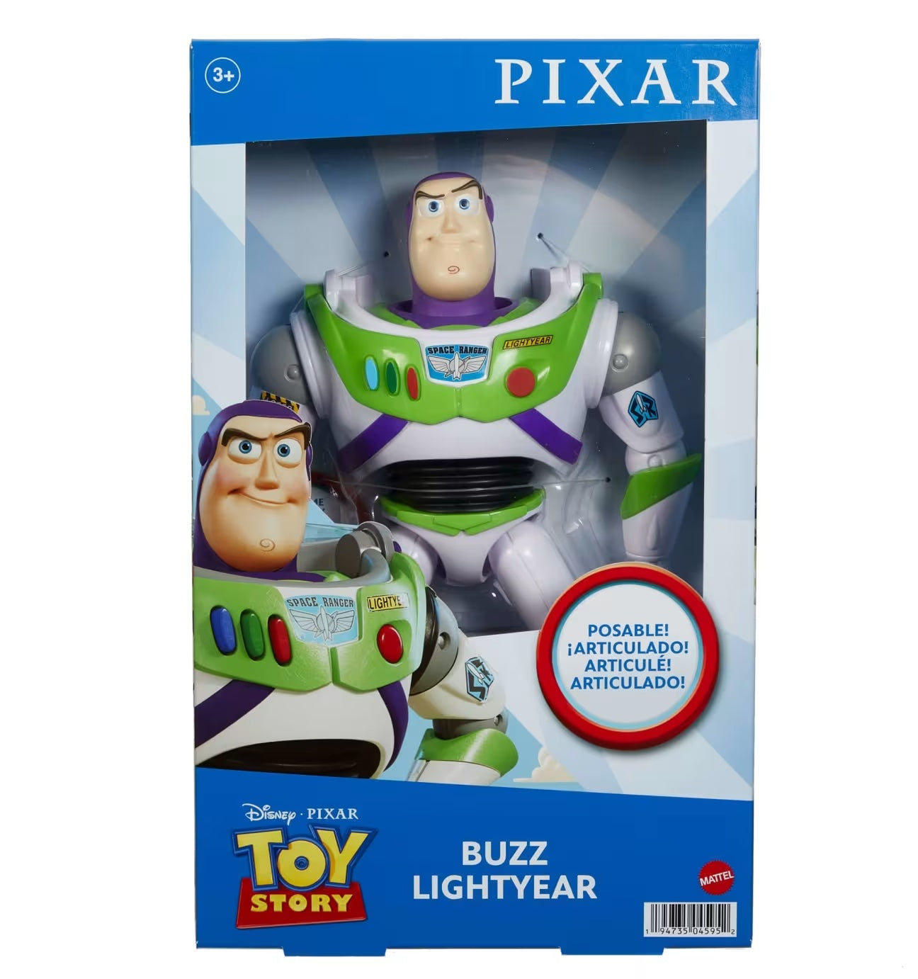 Disney And Pixar Toy Story Large Buzz Lightyear Action Figure