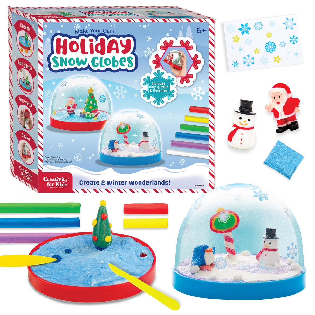 Holiday Myo Snow Globes