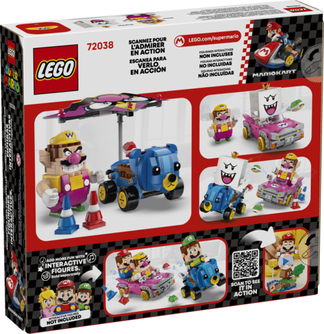 LEGO® Super Mario™: Mario Kart™ – Wario & King Boo