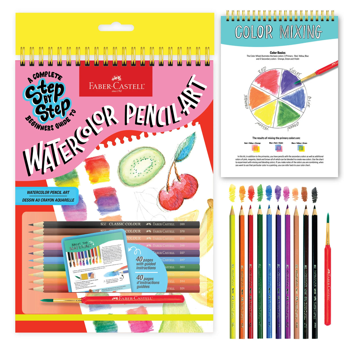 Watercolor Pencil Step By Step