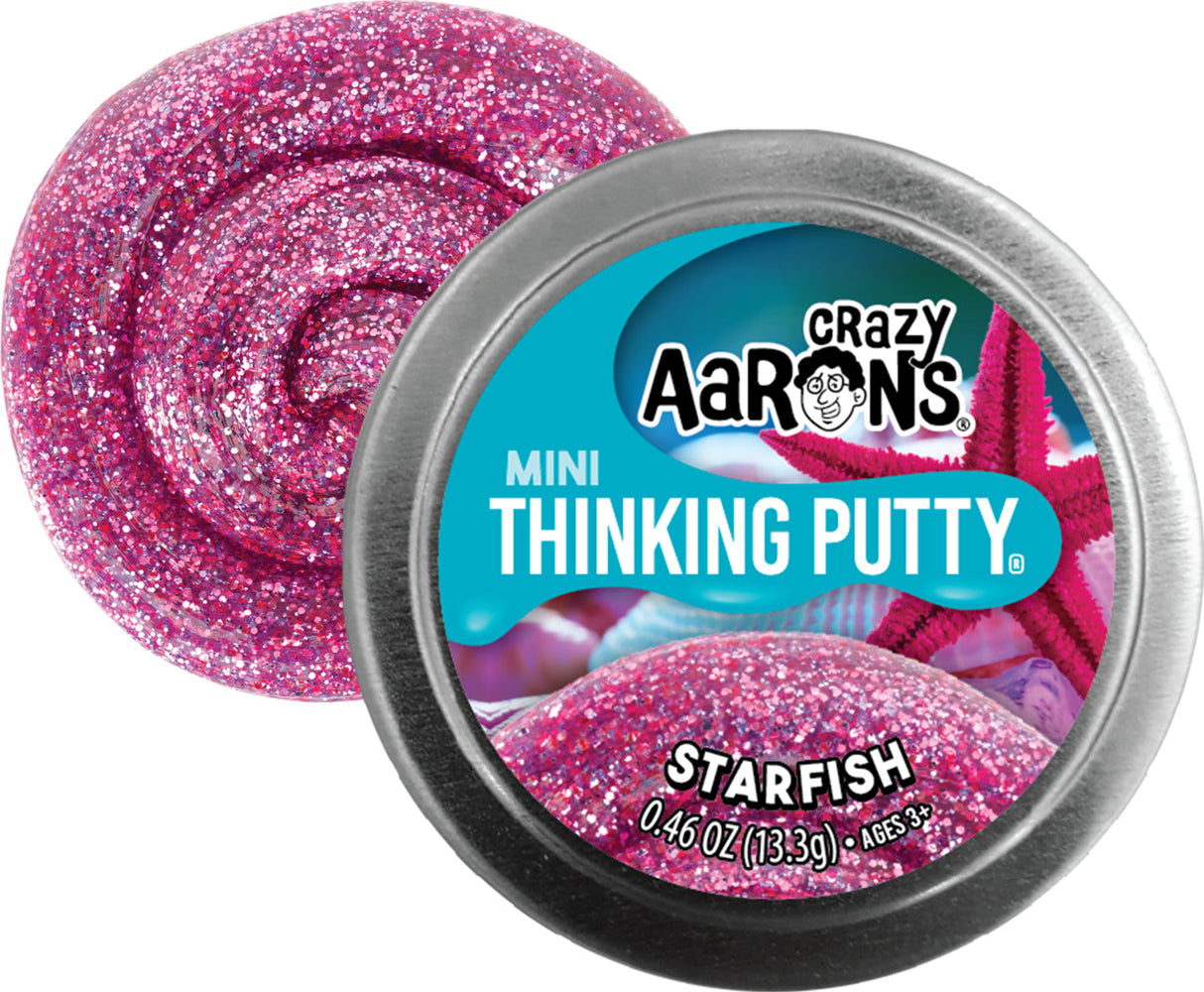 Mini Tin Starfish Trend Thinking Putty