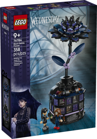 LEGO® Wednesday Black Dahlia Flower
