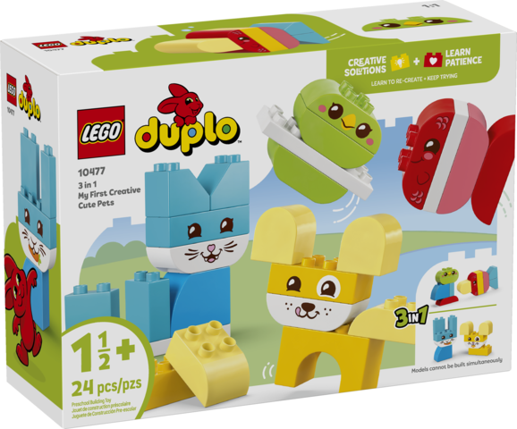 LEGO® DUPLO® 3 In 1 Creative Cute Pets